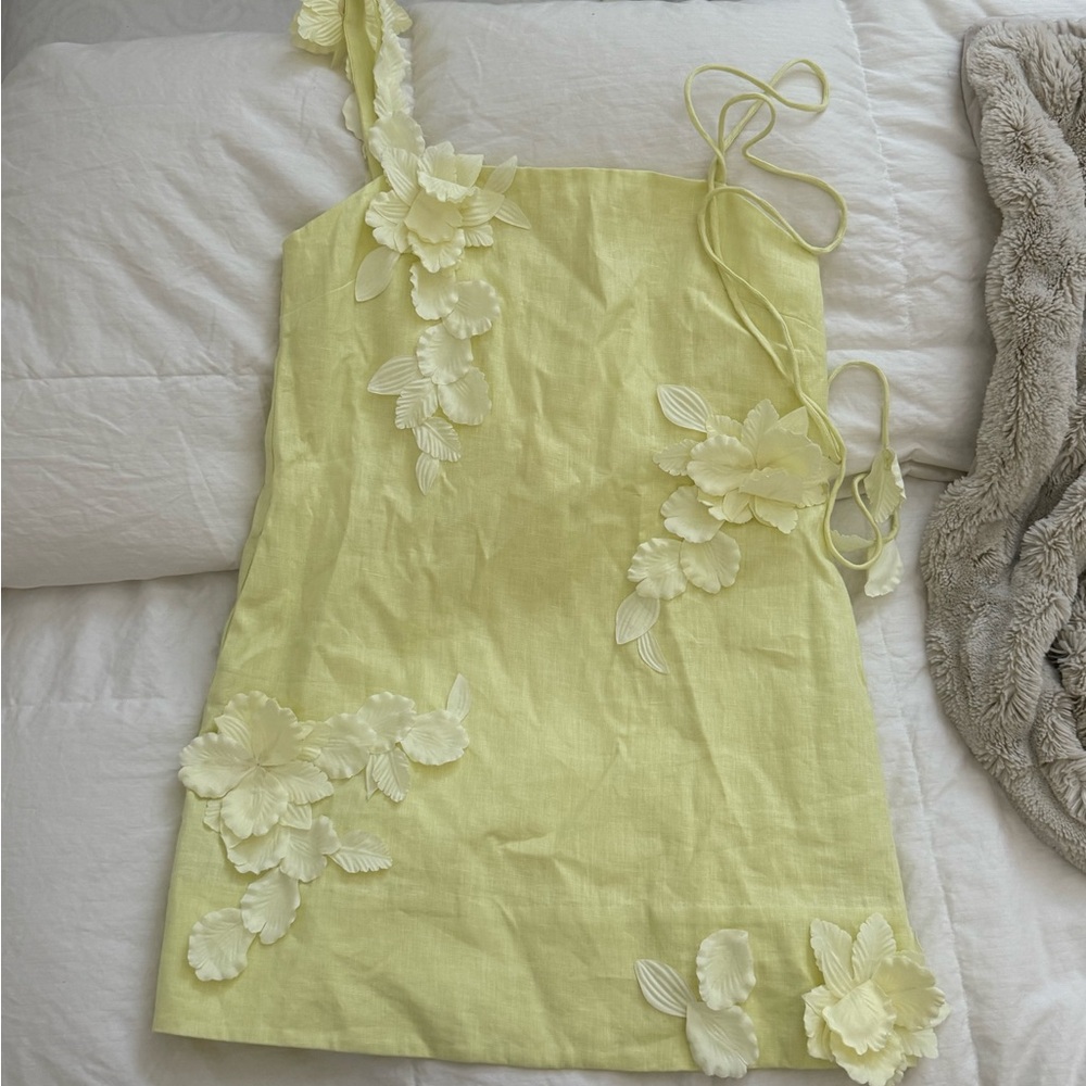 Zimmermann
High Tide Shift Flower Mini Dress